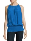 Ramy Brook Lauren Sleeveless Top In Sea Blue