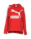 Puma Hooded Sweatshirt In Red