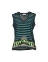 Versace Top In Dark Green