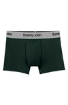 Tommy John Second Skin Luxe Rib Trunks In Pine Grove