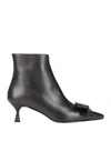 Ovye' By Cristina Lucchi Ovyé Woman Ankle Boots Black Size 7 Soft Leather