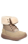 Ugg Butte City Waterproof Faux Shearling Boot In Tan/tan