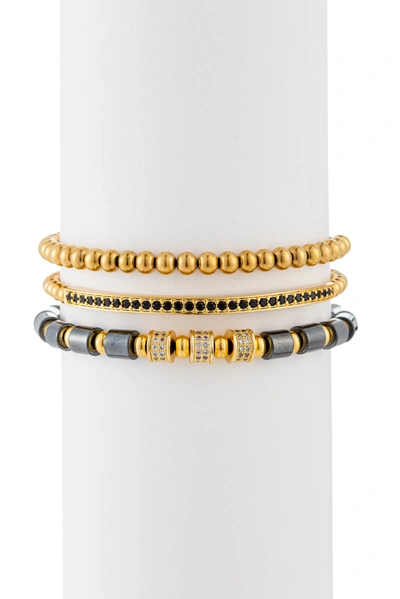 Eye Candy La Ezra - Bracelet Set In Gold