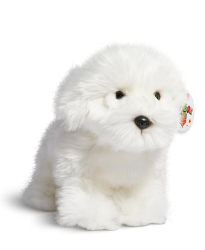 Geoffrey's Toy Box Kids' 10" Maltese Puppy Dog Toy, Created For Macy's In White