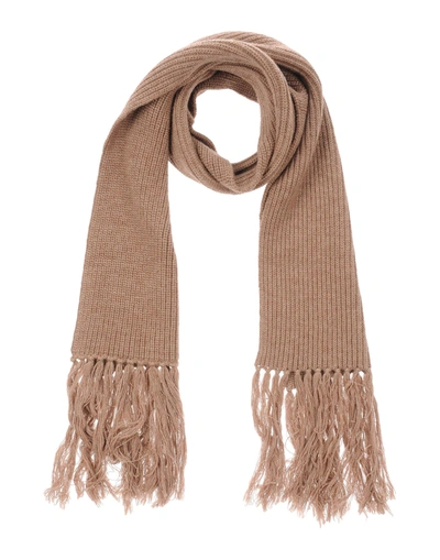 Laneus Scarves In Camel