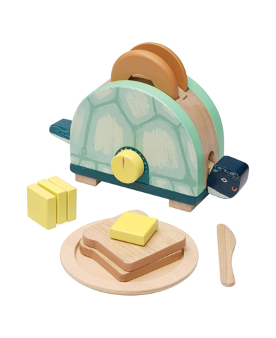 Manhattan Toy Company Toasty Turtle Pretend Play Cooking Toy Play Set, 6 Piece In Multi