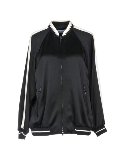 Red Valentino Bomber In Black