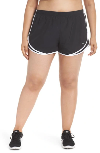 Nike Dri-fit Tempo Running Shorts In Black