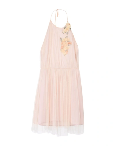 Atos Lombardini Knee-length Dress In Pale Pink