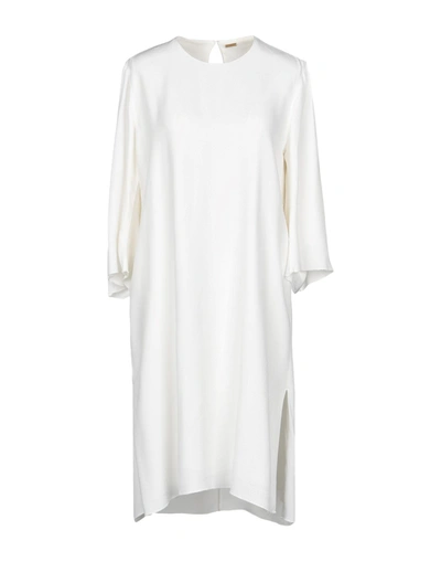 Adam Lippes Knee-length Dress In White