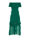 Badgley Mischka Long Dress In Green