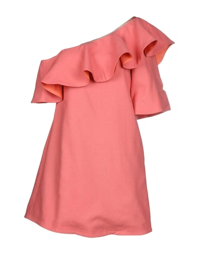 Paper London Short Dress In Pink