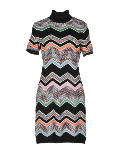 Missoni Short Dress In Black