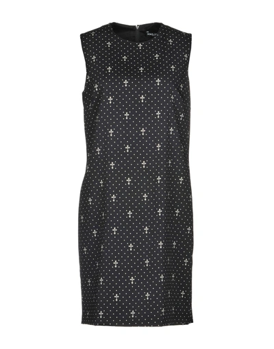 Dolce & Gabbana Short Dress In Black