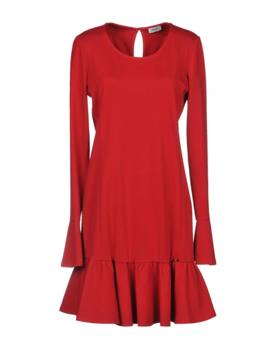 Liu •jo Short Dresses In Red