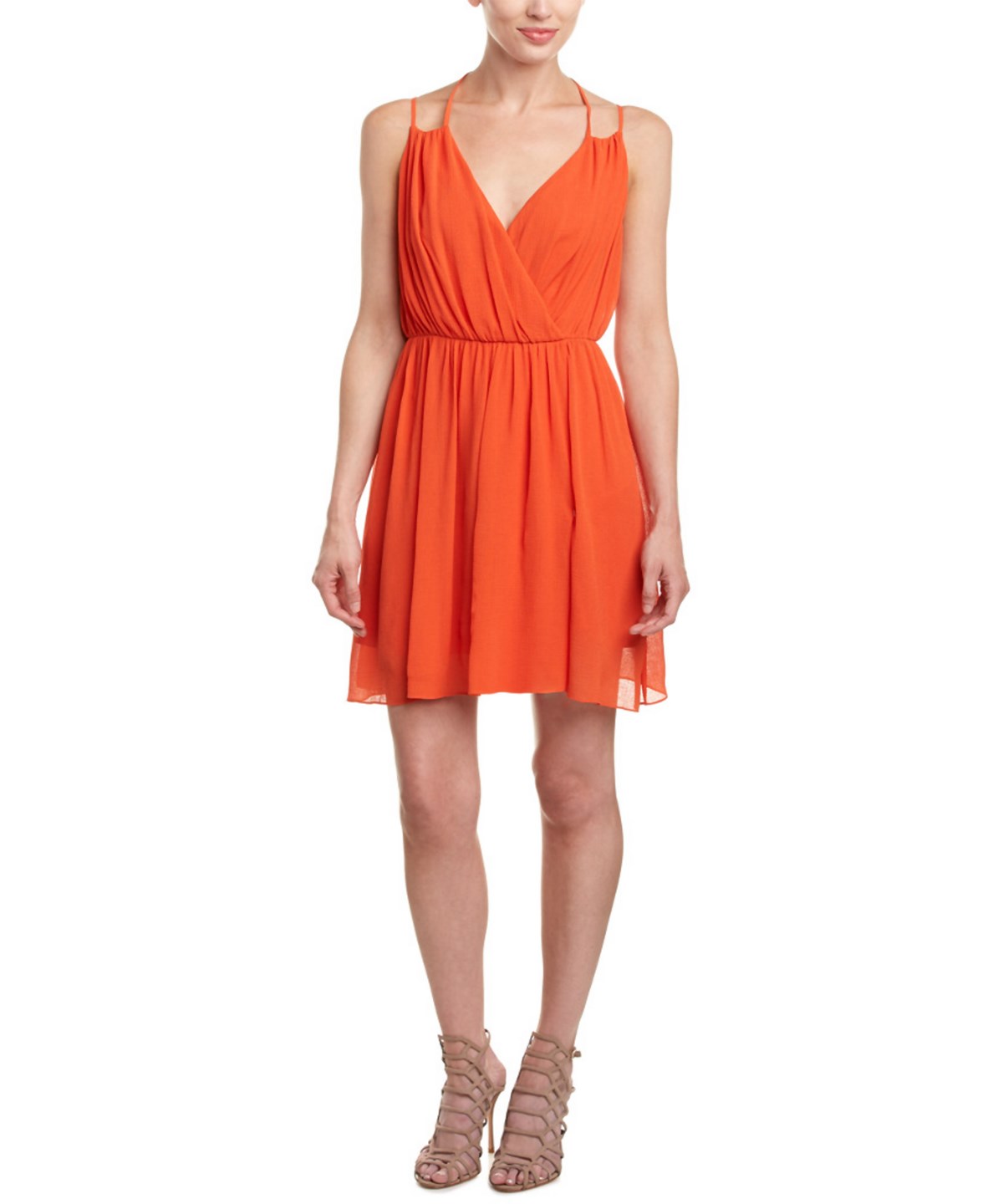 Rebecca Minkoff Porta Sundress In Orange | ModeSens