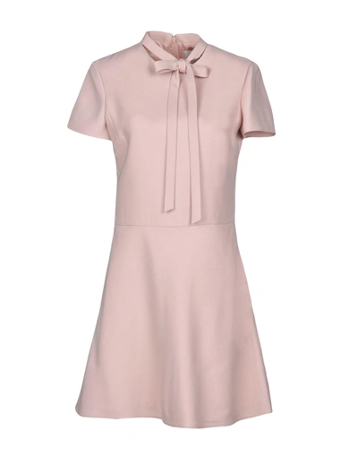 Valentino Short Dress In Pink