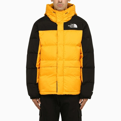 The North Face Yellow/black Padded Down Jacket