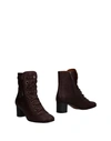 Chloé Ankle Boots In Deep Purple