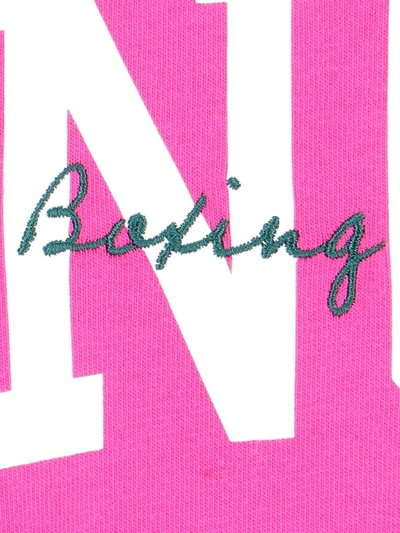 Moncler Logo T-shirt In Pink