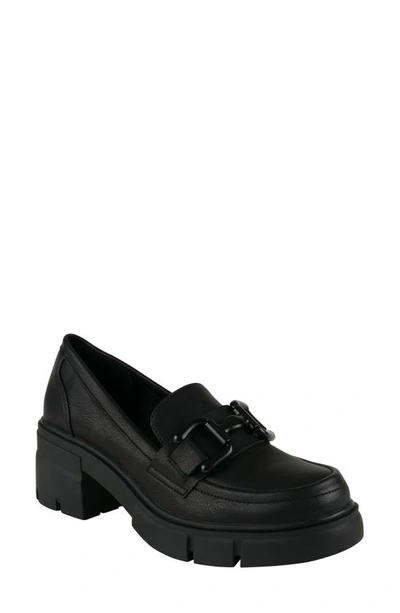 Good Choice New York Caesar Bit Lug Sole Loafer In Black