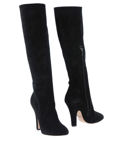 Dolce & Gabbana Knee Boots In Black