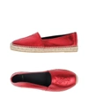 Saint Laurent Espadrilles In Red