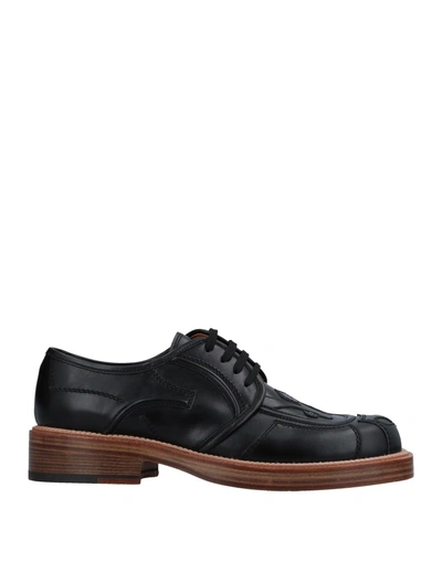 Walter Van Beirendonck Lace-up Shoes In Black