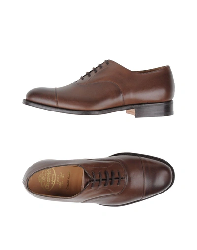 Church's Lace-up Shoes In Brown