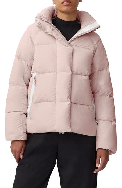 Canada Goose Junction 750 Fill Power Down Parka In Pink