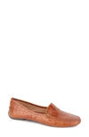 Patricia Green 'jillian' Loafer In Cognac Croc