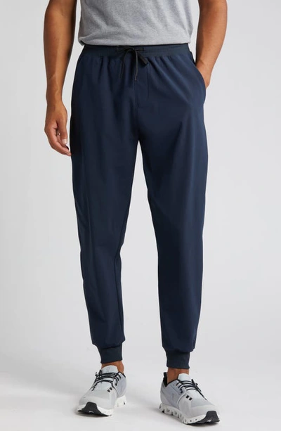 Zella Tricot Performance Joggers In Navy Eclipse