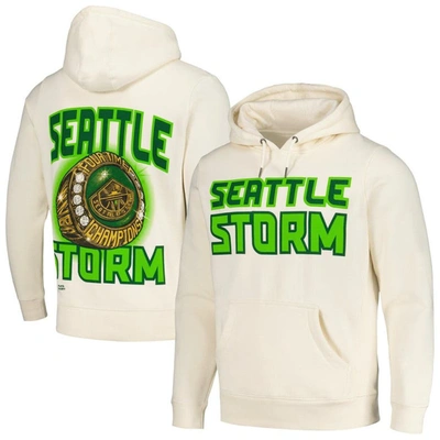Playa Society Unisex  Oatmeal Seattle Storm Pullover Hoodie