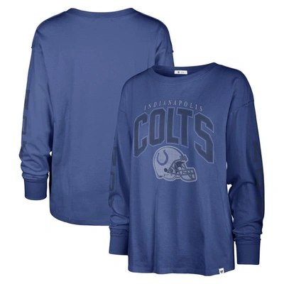 47 ' Royal Indianapolis Colts Tom Cat Lightweight Long Sleeve T-shirt