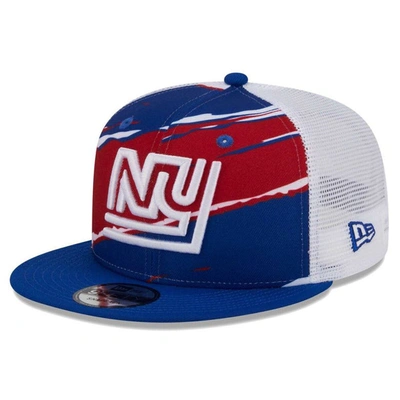 New Era Royal New York Giants Historic Tear Trucker 9fifty Snapback Hat