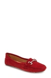 Patricia Green 'carrie' Loafer In Red Suede