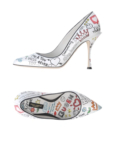 Dolce & Gabbana Pumps In White