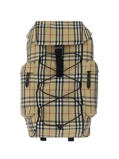 Burberry Murray Backpack In Gray