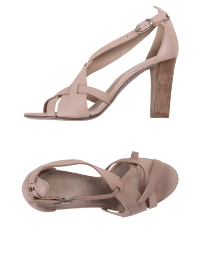 Henry Beguelin Sandals In Light Pink