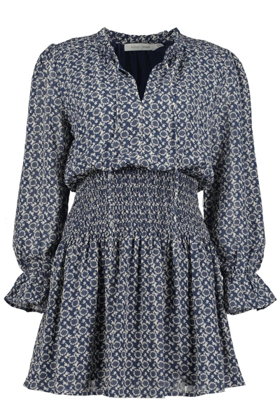 Bishop + Young Marmont Boho Dress In Mosaic Print In Multi