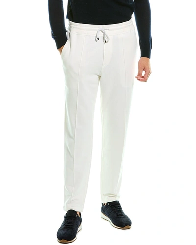 Brunello Cucinelli Gym Pant In White