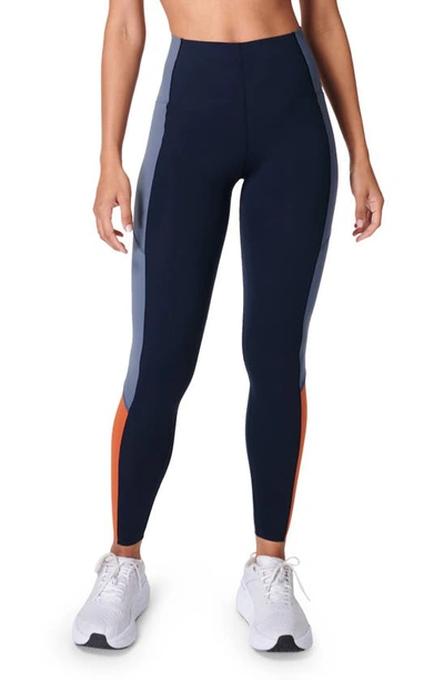 Therma Boost 2.0 Reflective Running Leggings - Endless Blue