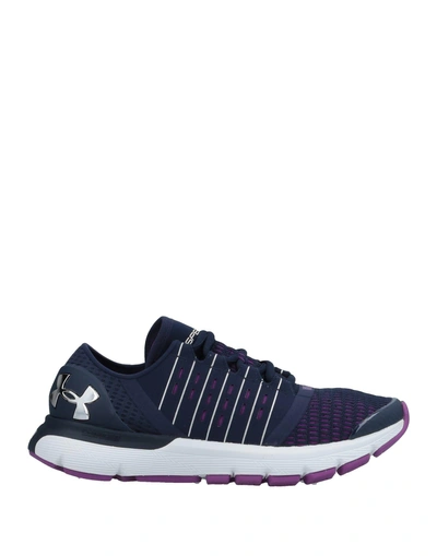 Under Armour Sneakers In Dark Purple