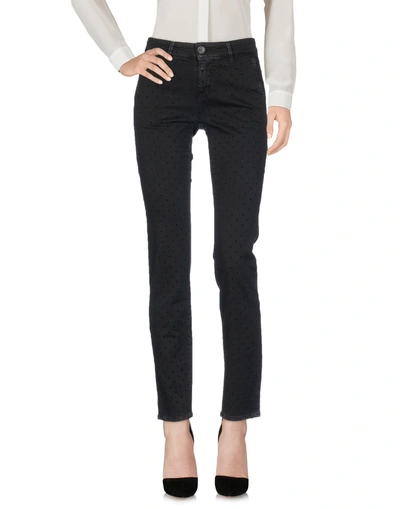 Care Label Casual Pants In Black