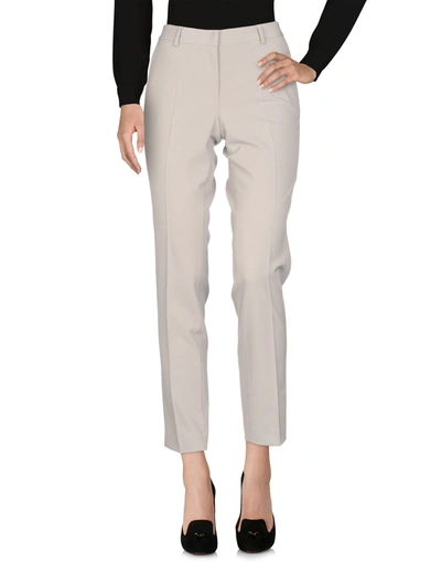 Alberto Biani Casual Pants In Light Grey