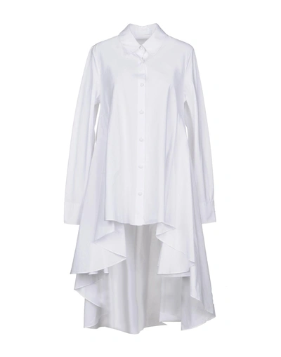 Co Solid Lor Shirts & Blouses In White