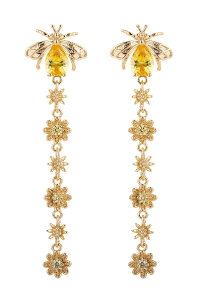 Eye Candy La Aubree Earrings In Gold