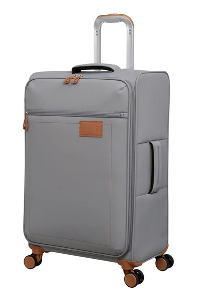 It Luggage Beach Lite 26-inch Softside Spinner Luggage In Steel