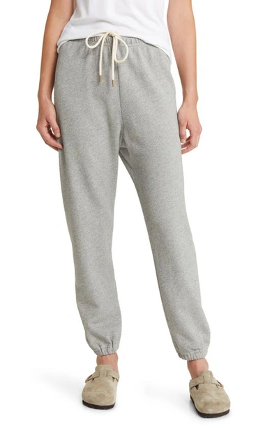 The Great The Stadium French Terry Sweatpants In Varsity Grey