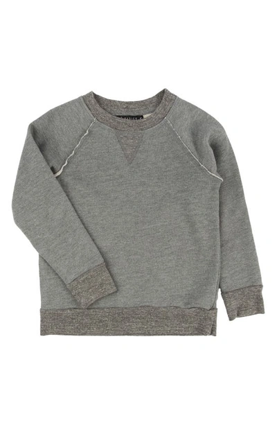 Miki Miette Kids' Iggy Sweatshirt In Vintage Grey